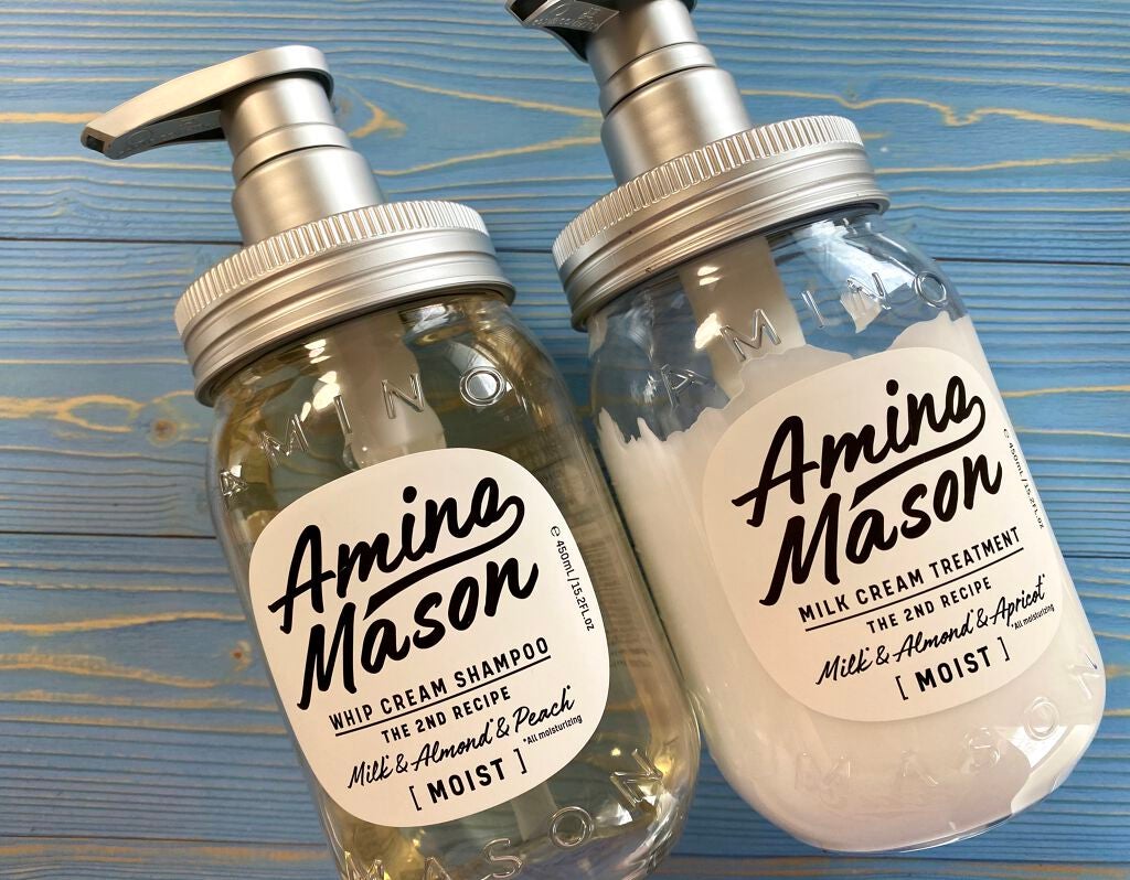 アミノメイソン ディープモイスト ホイップクリーム シャンプー/ミルククリーム ヘアトリートメント/アミノメイソン/市販シャンプーを使ったクチコミ(1枚目)