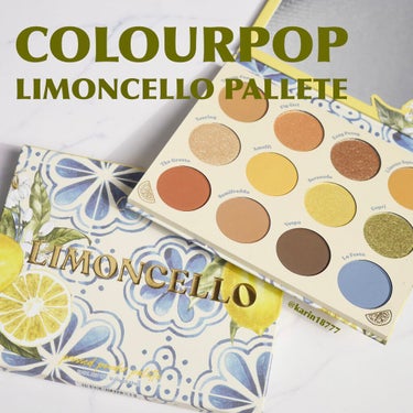 Limoncello Eyeshadow Palette/ColourPop/アイシャドウパレットを使ったクチコミ（1枚目）