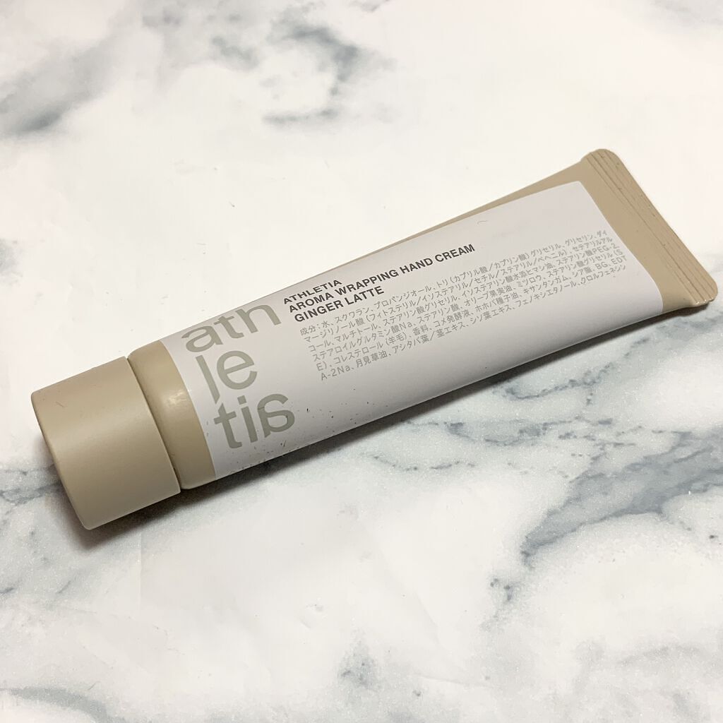 アロマラッピング ハンドクリーム 04 / GINGER LATTE / athletia