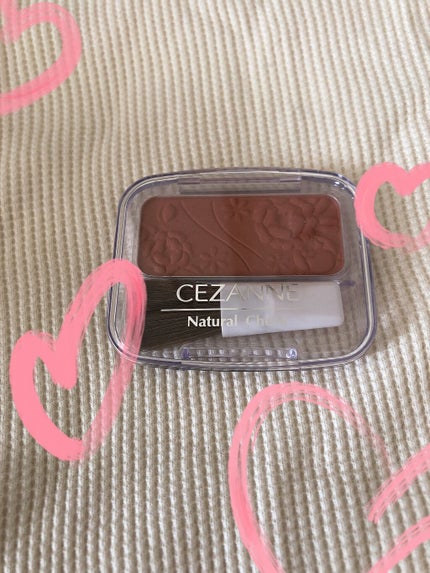 ナチュラル チークN/CEZANNE/パウダーチークを使ったクチコミ(1枚目)