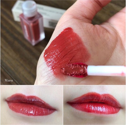 BEAUTITUDE GLOSSY LONGLASTING LIP TINT/SELF BEAUTY/口紅を使ったクチコミ(5枚目)