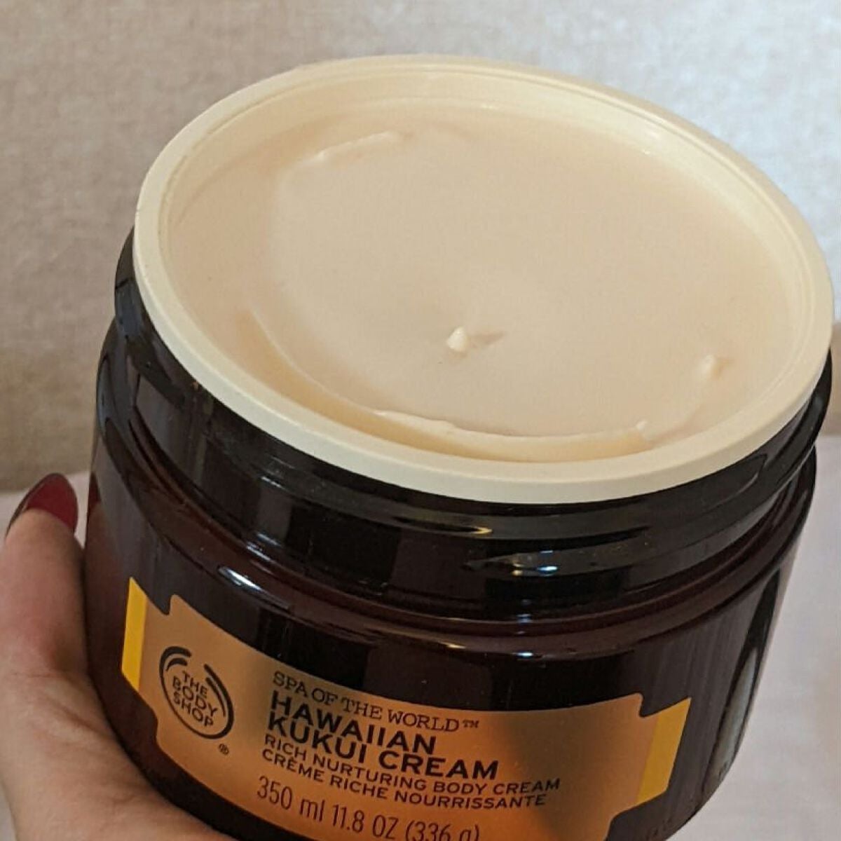 ハワイアン リッチボディクリーム/THE BODY SHOP/ボディクリームを使ったクチコミ(3枚目)