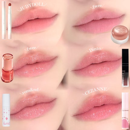 アンドバイロムアンド グラッシーボムティント/&nd by rom&nd/リップティントを使ったクチコミ(8枚目)