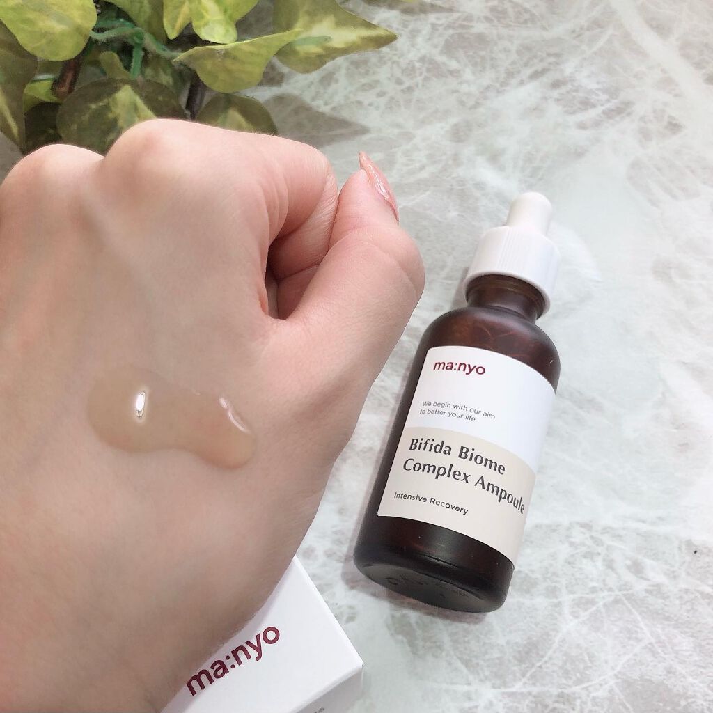 ビフィダバイオームコンプレックスセラム 大容量　日本限定デザイン/manyo/美容液を使ったクチコミ（3枚目）