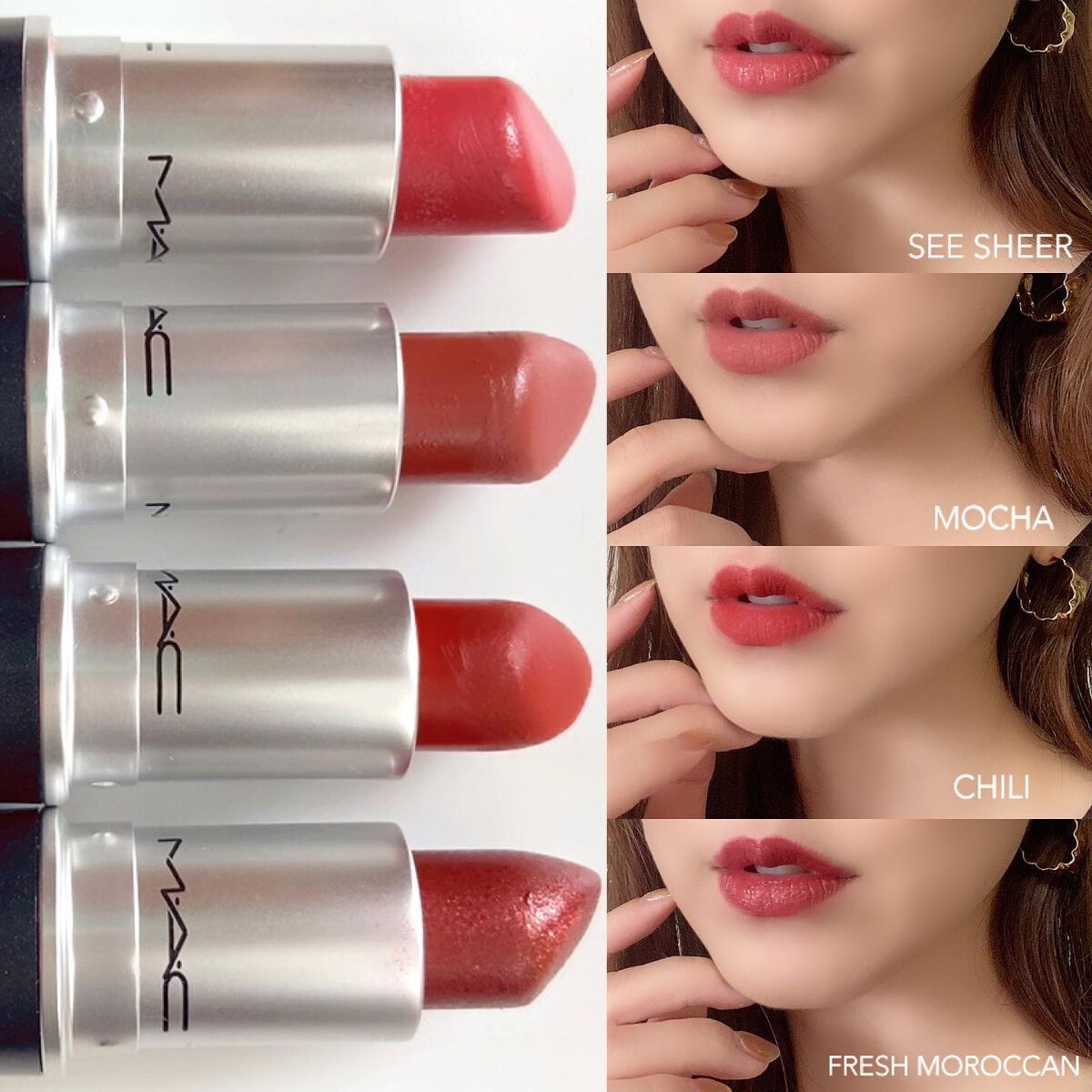 リップスティック/M・A・C/口紅を使ったクチコミ(3枚目)