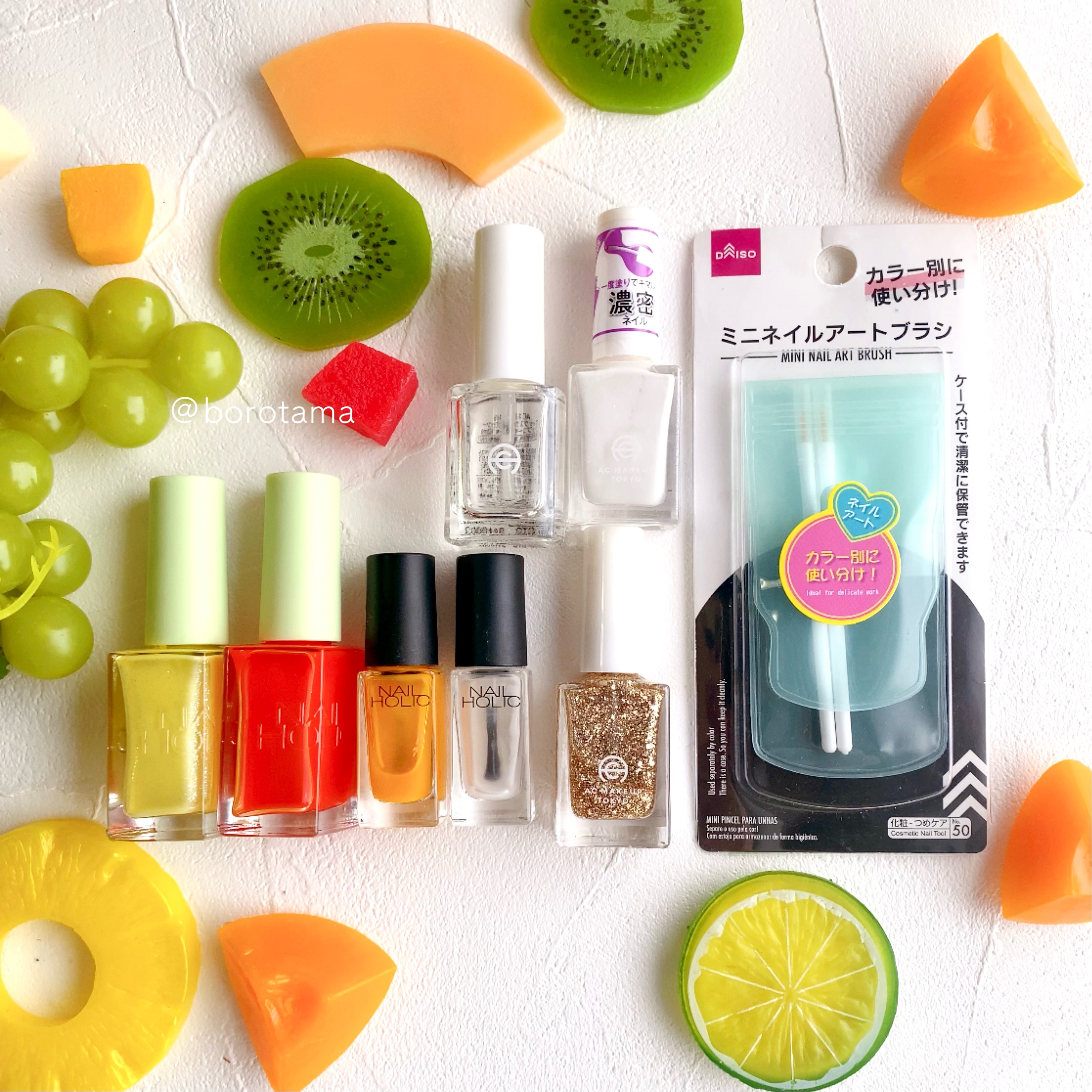 ネイルホリック 24_7 リミテッドカラー Tropical Cocktails OR225 ファジーネーブル/ネイルホリック/マニキュアを使ったクチコミ（3枚目）