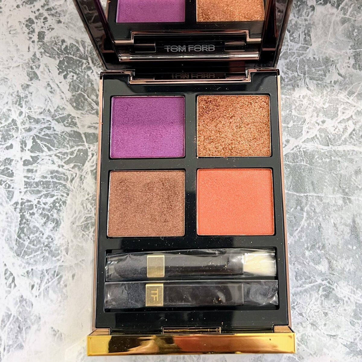 アイ カラー クォード/TOM FORD BEAUTY/アイシャドウパレットを使ったクチコミ(2枚目)