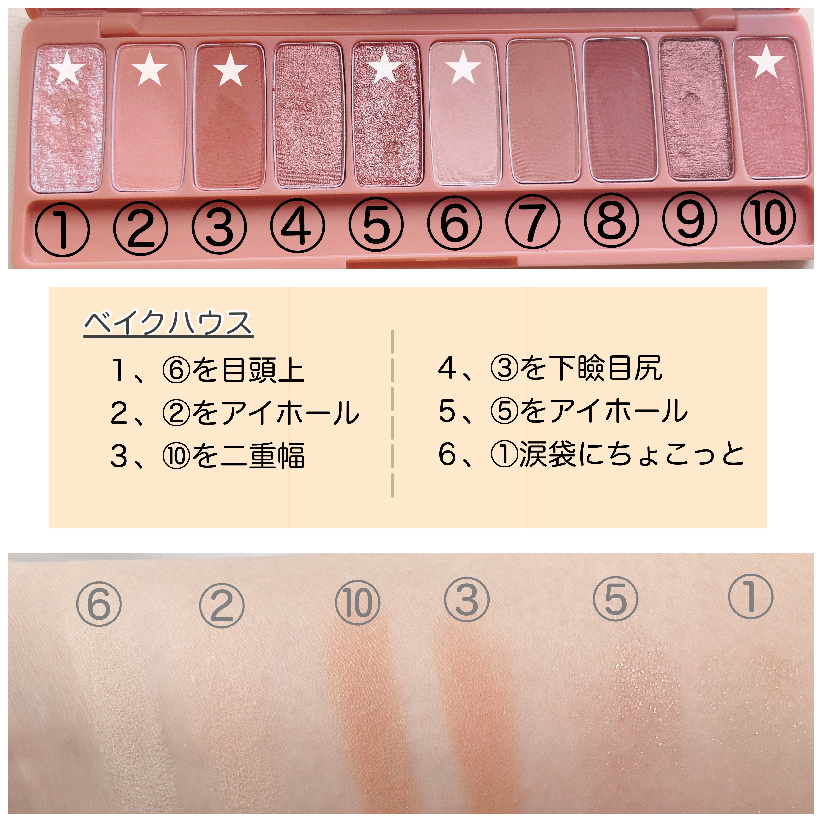 プレイカラー アイシャドウ/ETUDE/アイシャドウパレットを使ったクチコミ（3枚目）