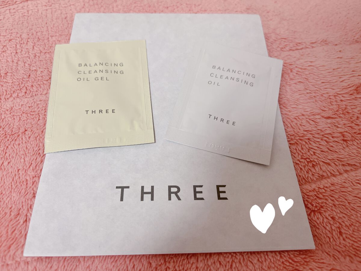バランシング クレンジング オイル R/THREE/オイルクレンジングを使ったクチコミ（1枚目）