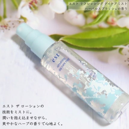 リフレッシング デイケアミスト ハーバルスプラッシュの香り/est/ミスト状化粧水を使ったクチコミ(2枚目)