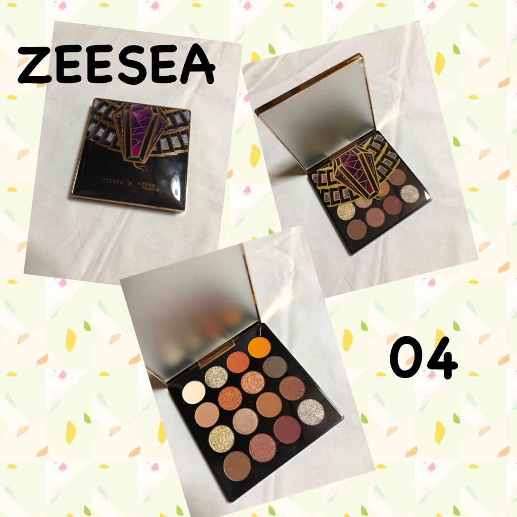 大英博物館 エジプトシリーズ アイシャドウパレット/ZEESEA/アイシャドウパレットを使ったクチコミ（1枚目）