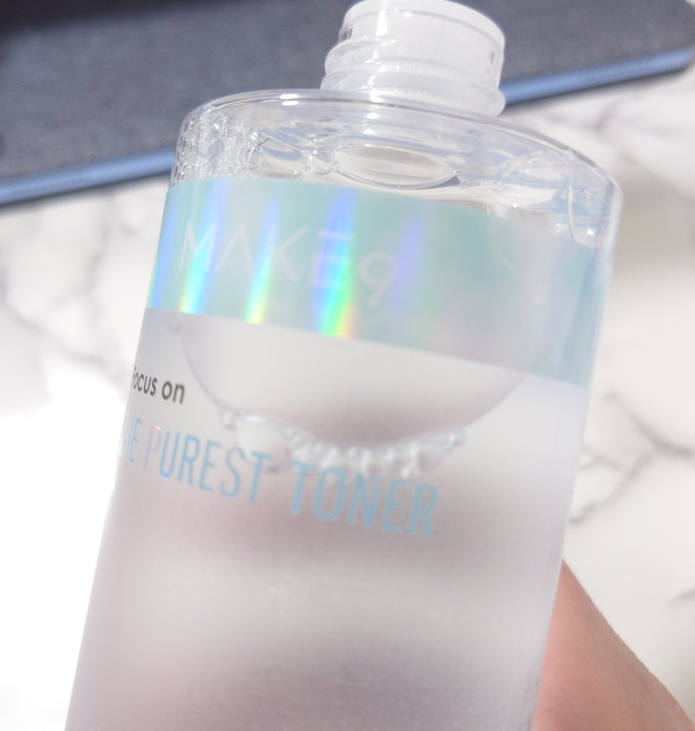 ザ・ピュアレストトナー/MAKE9/化粧水を使ったクチコミ(2枚目)