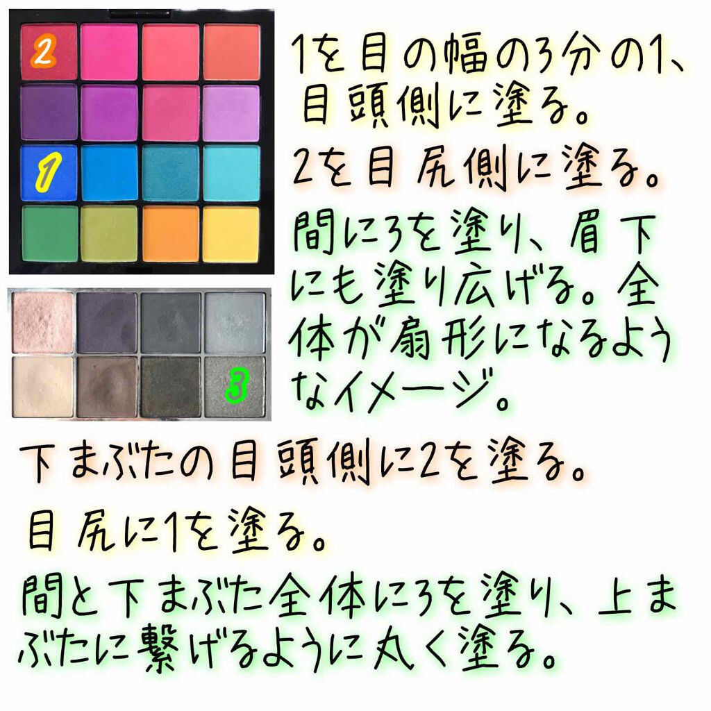 UT シャドウ パレット/NYX Professional Makeup/アイシャドウパレットを使ったクチコミ(2枚目)