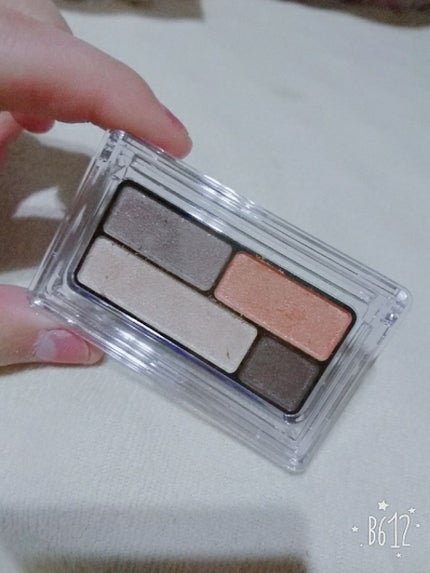 アイカラー(4色タイプ)(旧) ブラウン×オレンジ /無印良品/アイシャドウパレットの画像