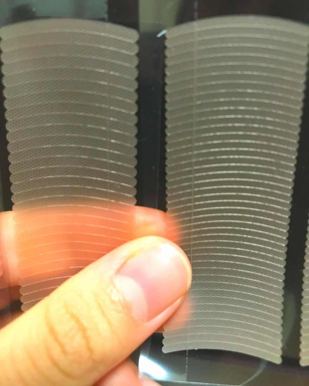 のびーるアイテープ(絆創膏タイプ、レギュラー)/DAISO/二重まぶた用アイテムを使ったクチコミ(2枚目)