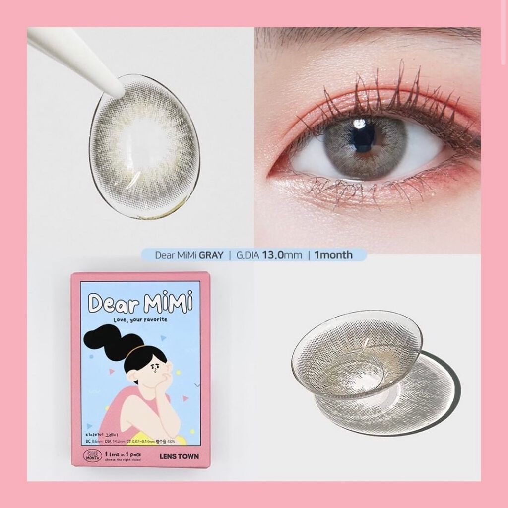 Dear MiMi/THEPIEL/カラーコンタクトレンズを使ったクチコミ(4枚目)