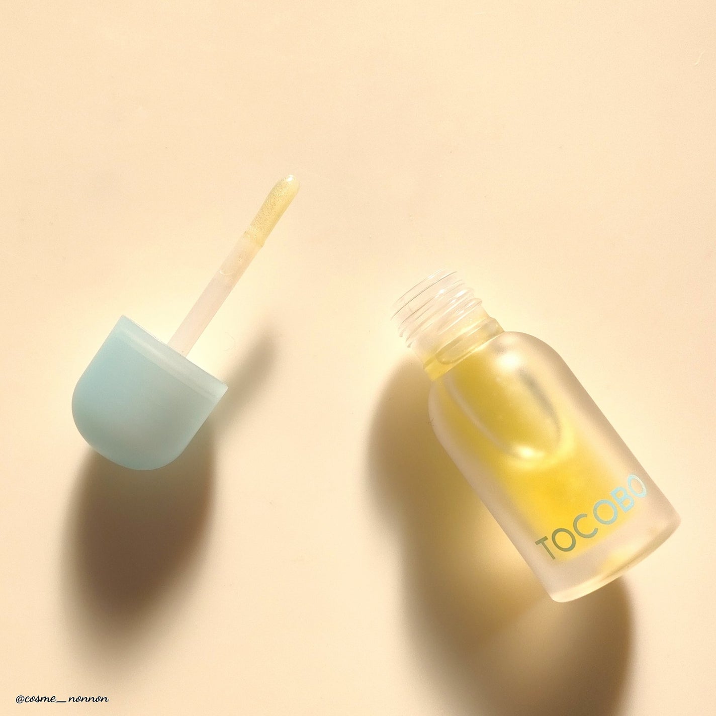 ジューシーベリープランピングリップオイル/TOCOBO/リップグロスを使ったクチコミ(4枚目)