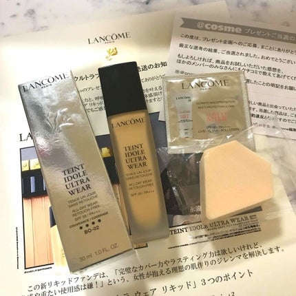 タンイドル ウルトラ ウェア メイクアップ スポンジ/LANCOME/パフ・スポンジを使ったクチコミ(1枚目)