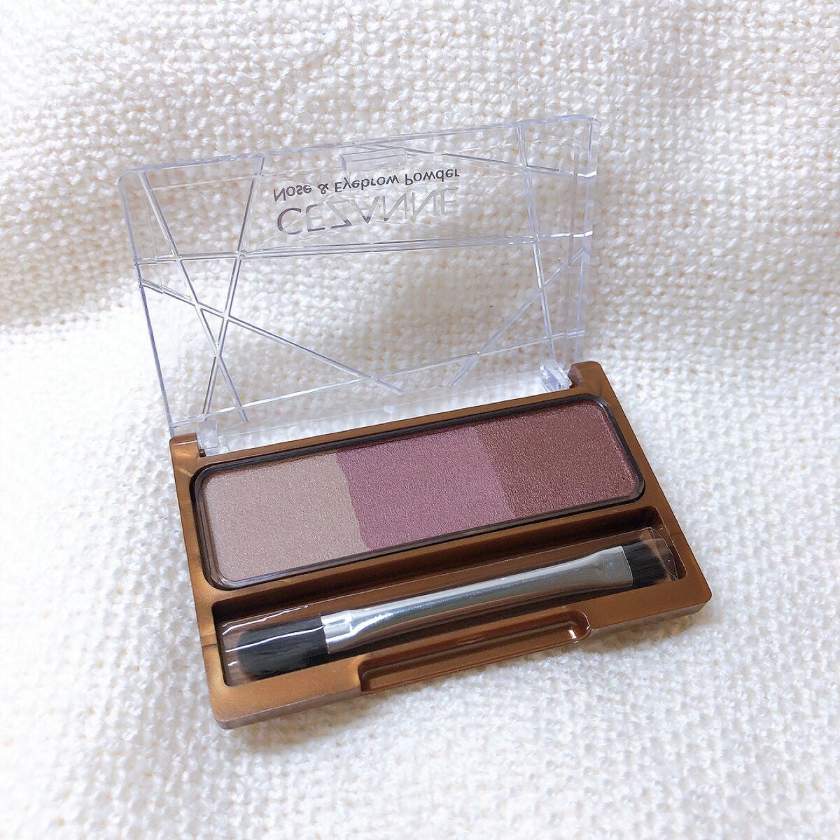 ノーズ&アイブロウパウダー/CEZANNE/パウダーアイブロウを使ったクチコミ(1枚目)