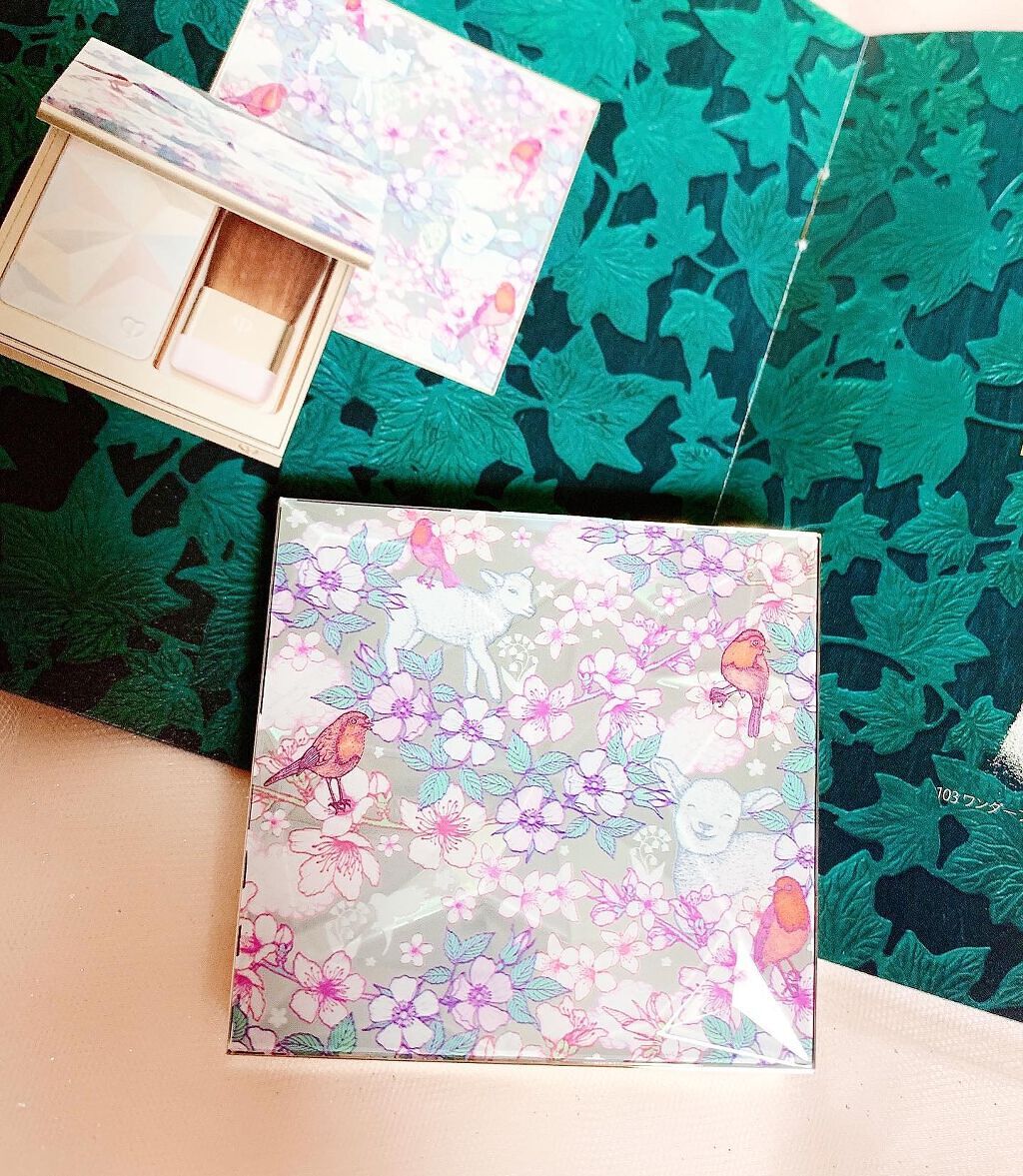 クレ・ド・ポー ボーテ レオスールデクラ 103 Wonder-full Radiance【数量限定】/クレ・ド・ポー ボーテ/パウダーハイライトを使ったクチコミ（2枚目）