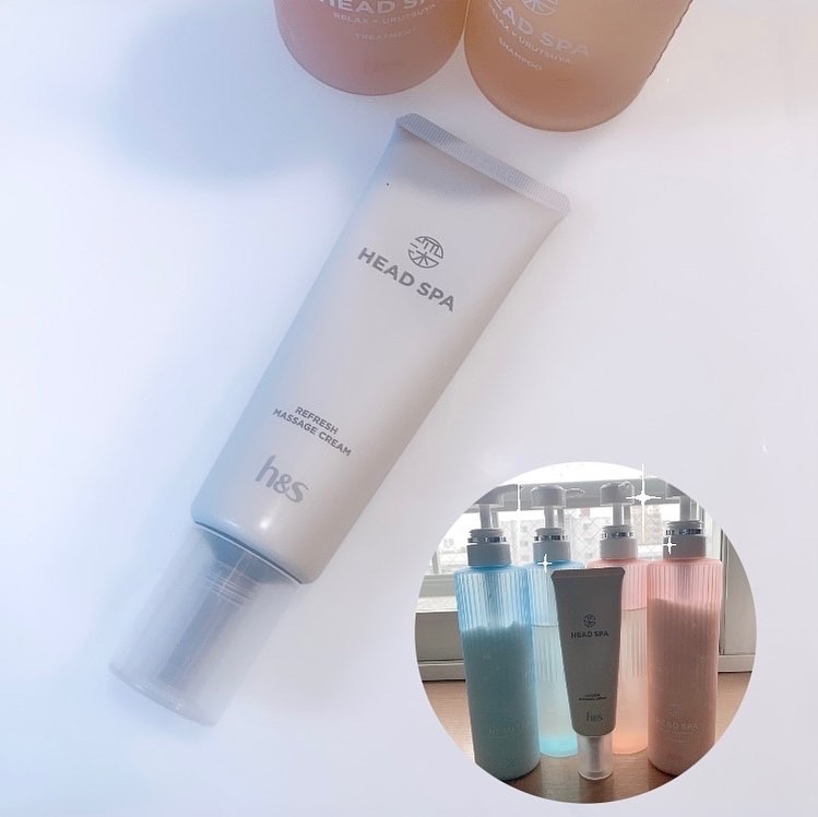 リフレッシュ マッサージクリーム/h&s/洗い流すヘアトリートメントを使ったクチコミ（1枚目）