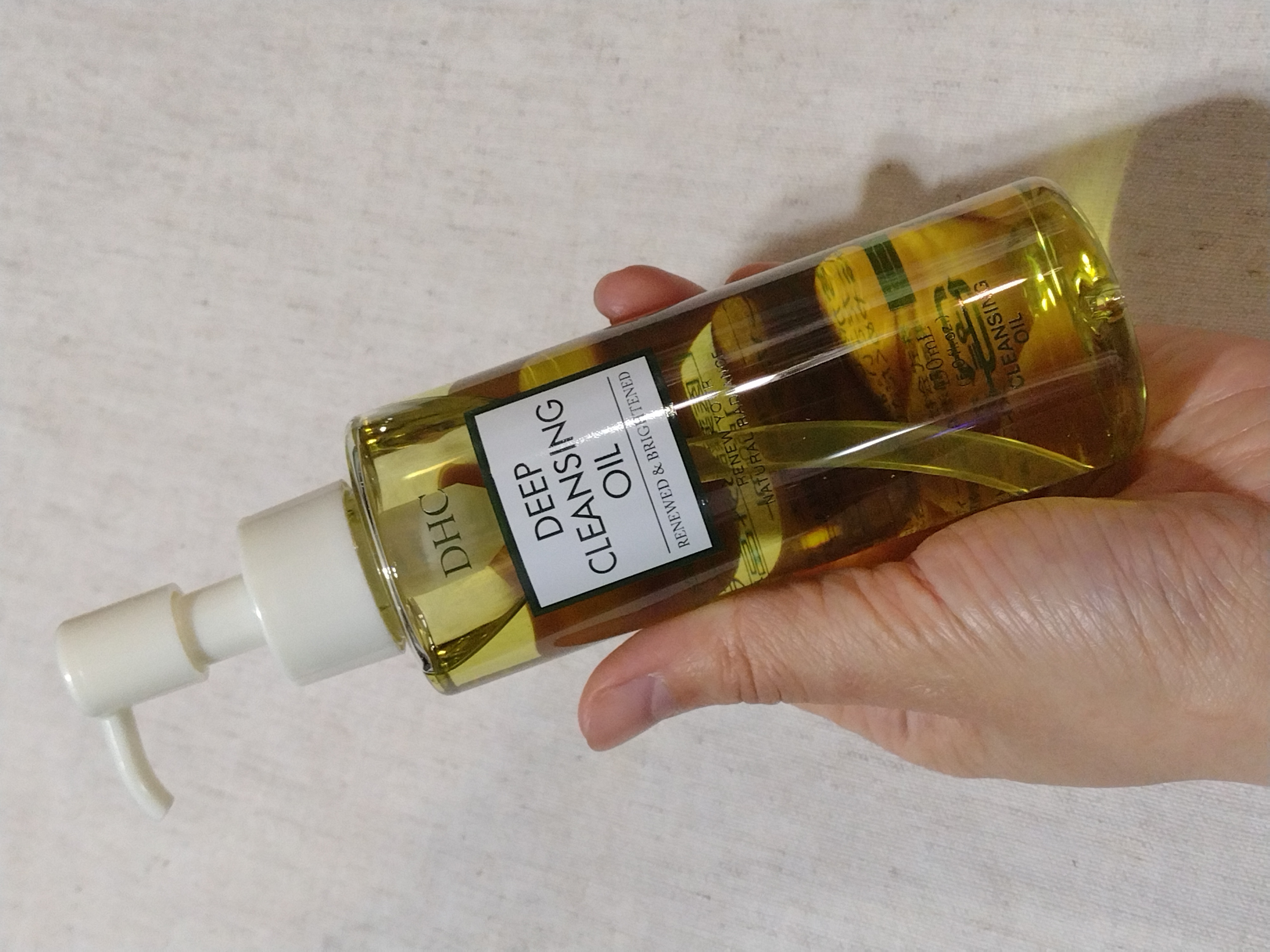 DHC 薬用ディープクレンジングオイル リニューブライト/DHC/オイルクレンジングを使ったクチコミ（1枚目）