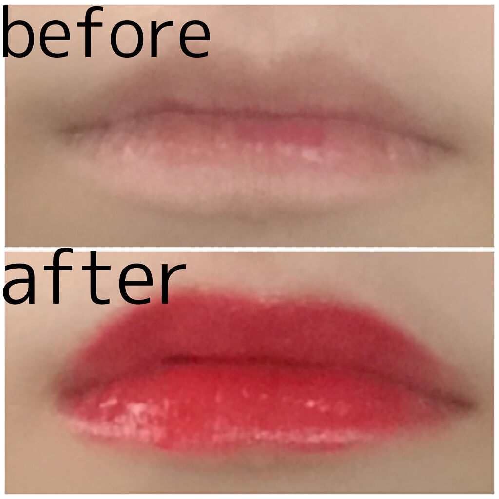 アピュー ウォーターライト ティント RD07/A’pieu/リップティントを使ったクチコミ（2枚目）