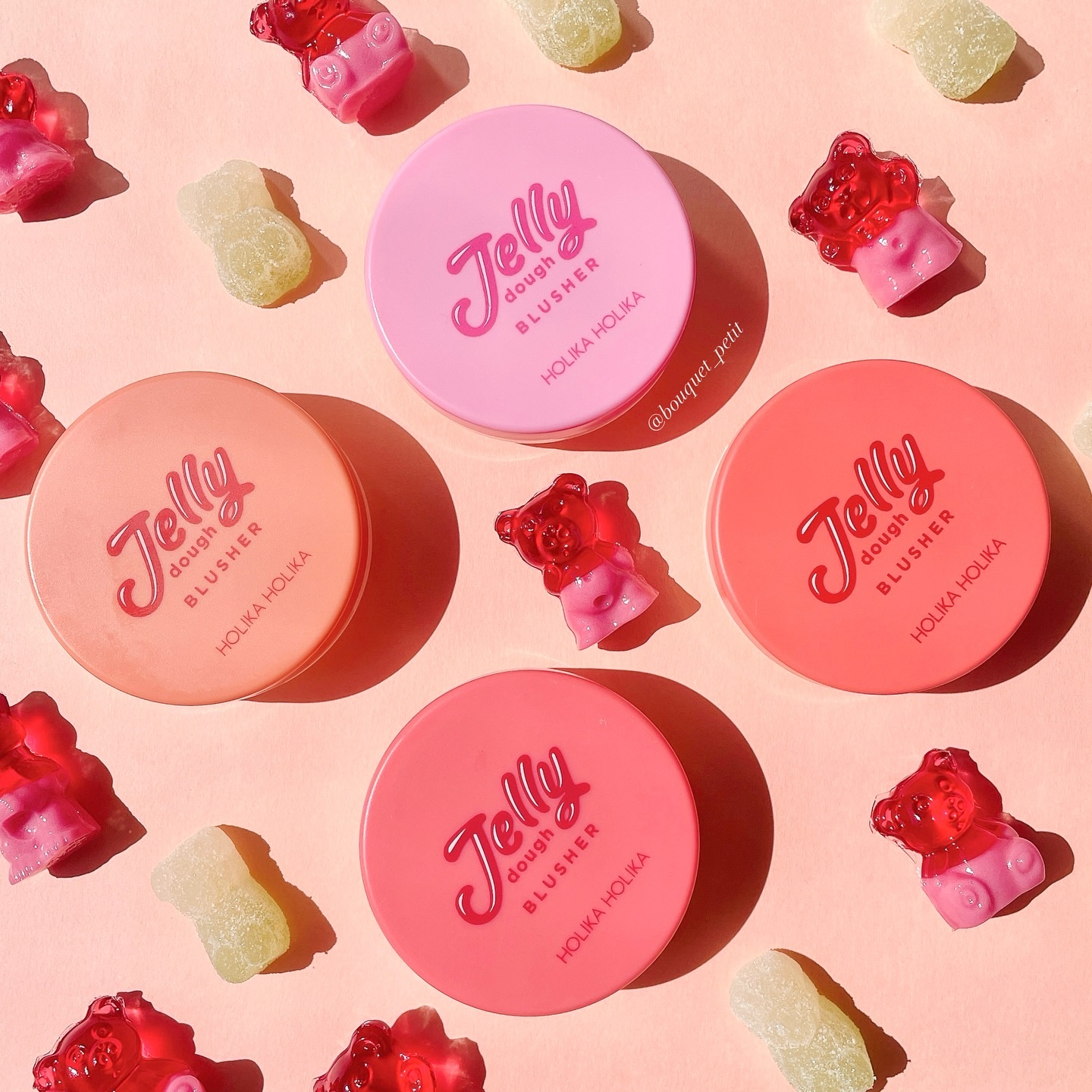 ゼリードウブラッシャー/HOLIKA HOLIKA/ジェル・クリームチークを使ったクチコミ（1枚目）