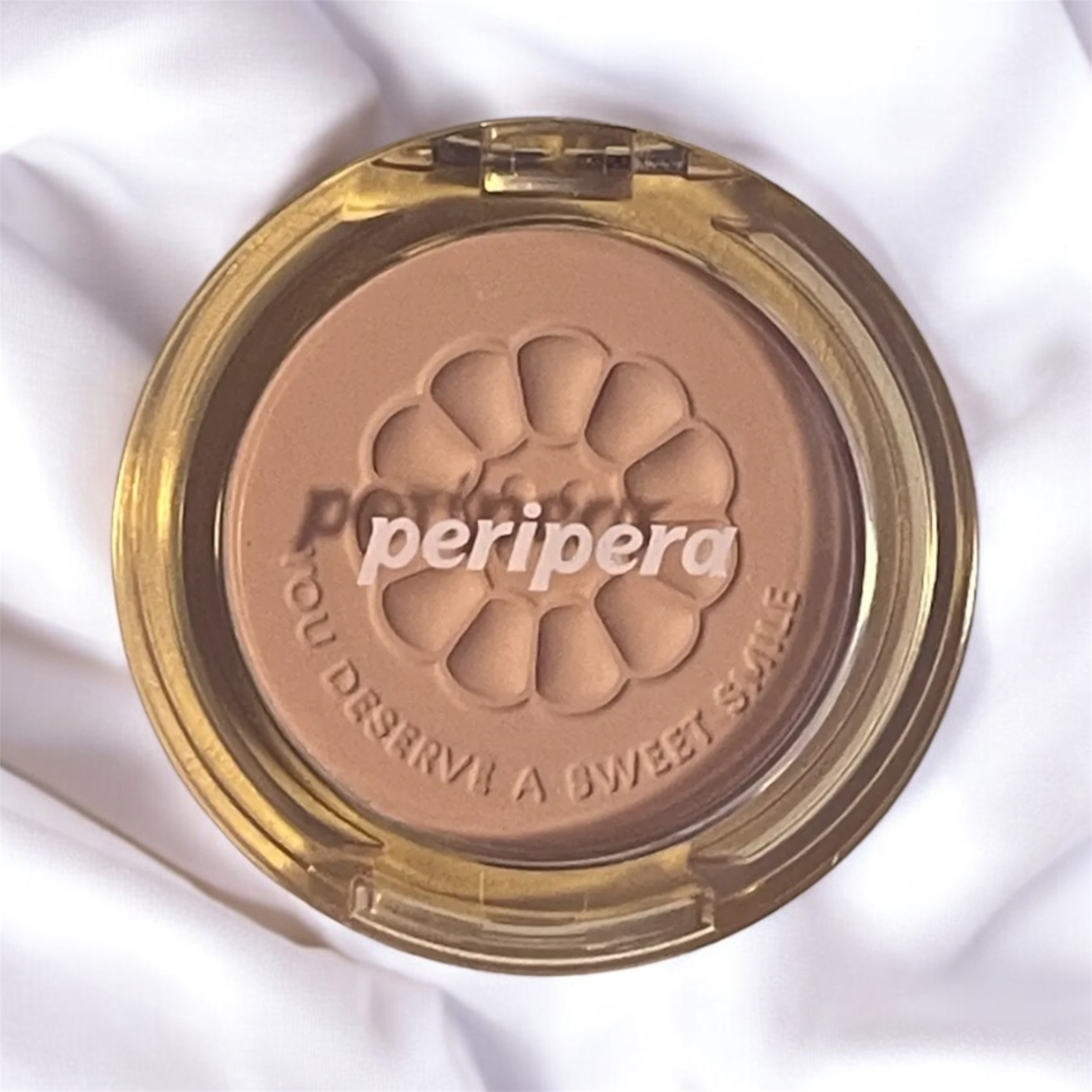 ピュア ブラッシュド サンシャイン チーク/PERIPERA/パウダーチークを使ったクチコミ（2枚目）