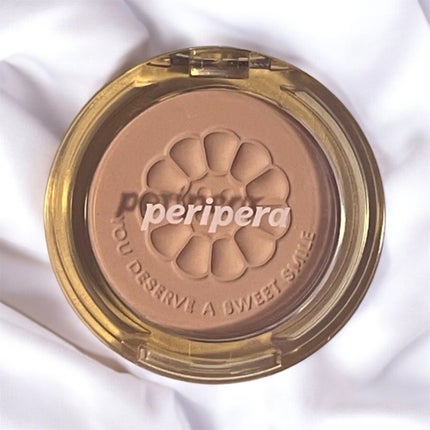 ピュア ブラッシュド サンシャイン チーク/PERIPERA/パウダーチークを使ったクチコミ(2枚目)