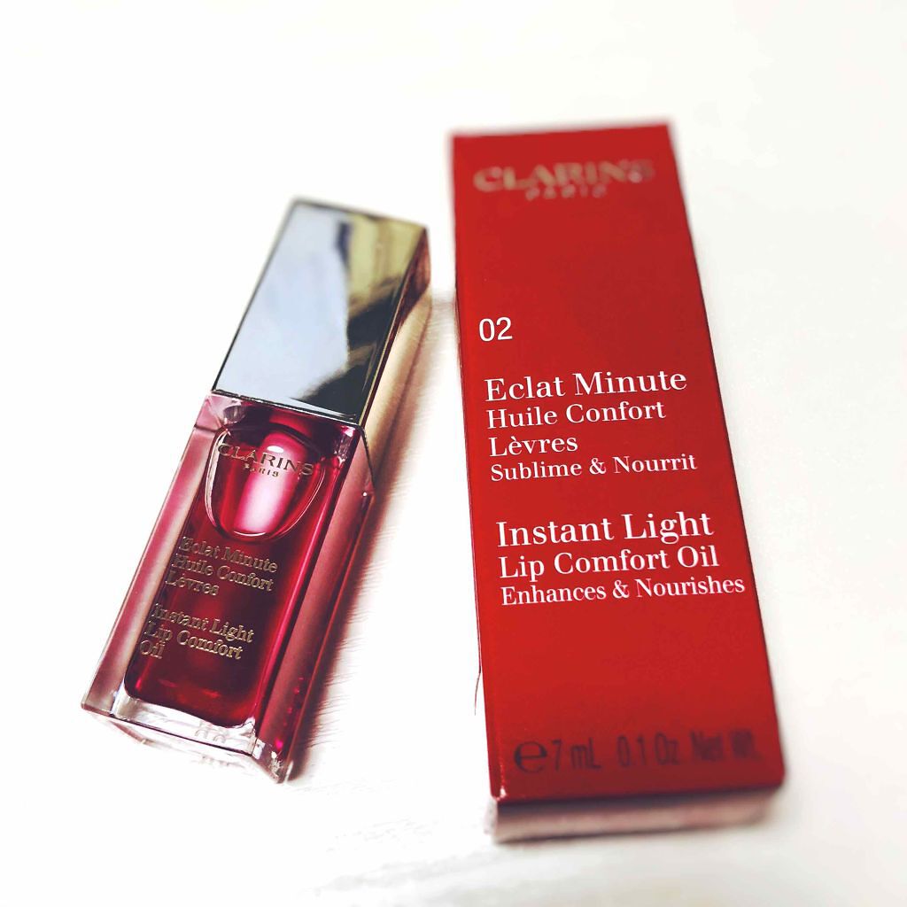 コンフォート リップオイル /CLARINS/リップグロスを使ったクチコミ(1枚目)