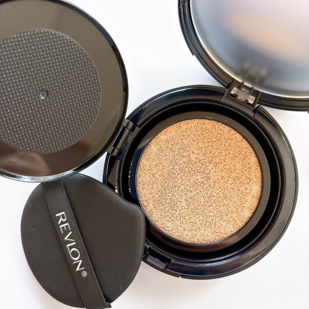 レブロン カラーステイ ロングウェア UV クッション ファンデーション/REVLON/クッションファンデーションを使ったクチコミ（2枚目）