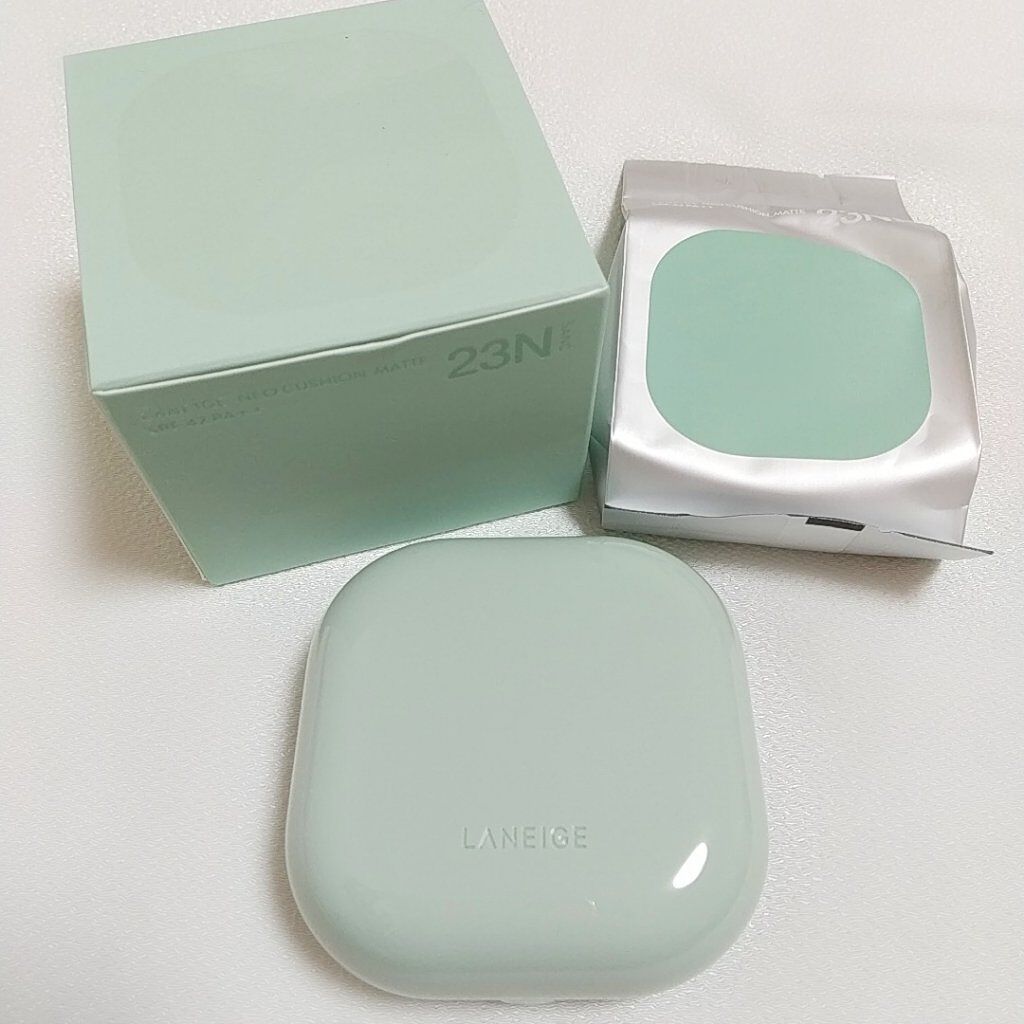 ネオクッション マット/LANEIGE/クッションファンデーションを使ったクチコミ（3枚目）