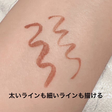 ベルベットライナー/LUMIURGLAS/リキッドアイライナーを使ったクチコミ(3枚目)