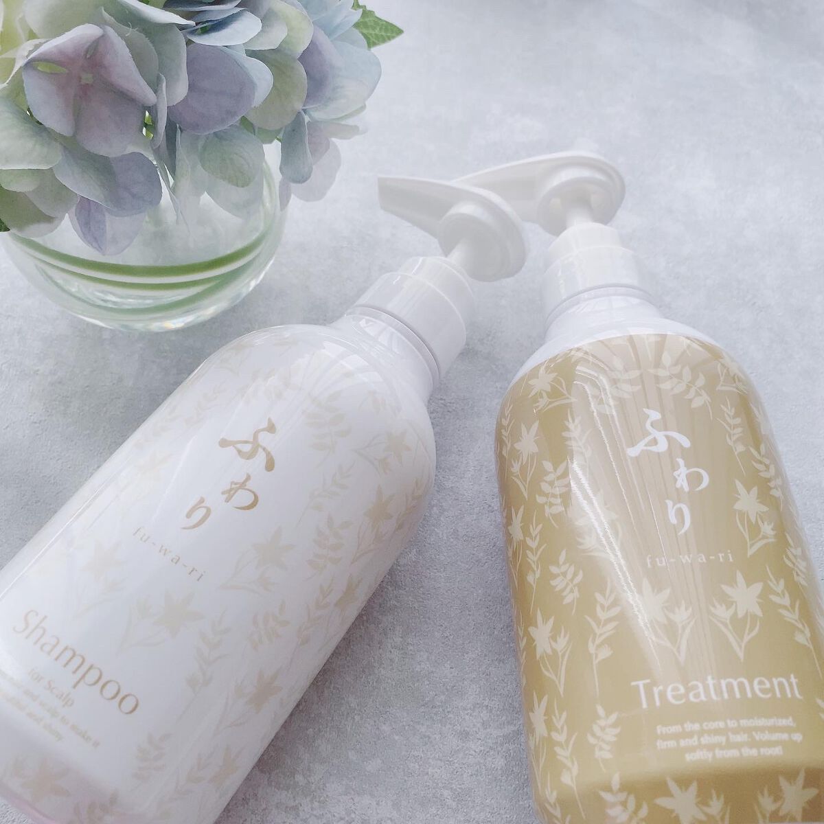 ふわり シャンプー＆ヘアトリートメント ヘアトリートメント 500g/ナノエッグ/市販シャンプーを使ったクチコミ（1枚目）