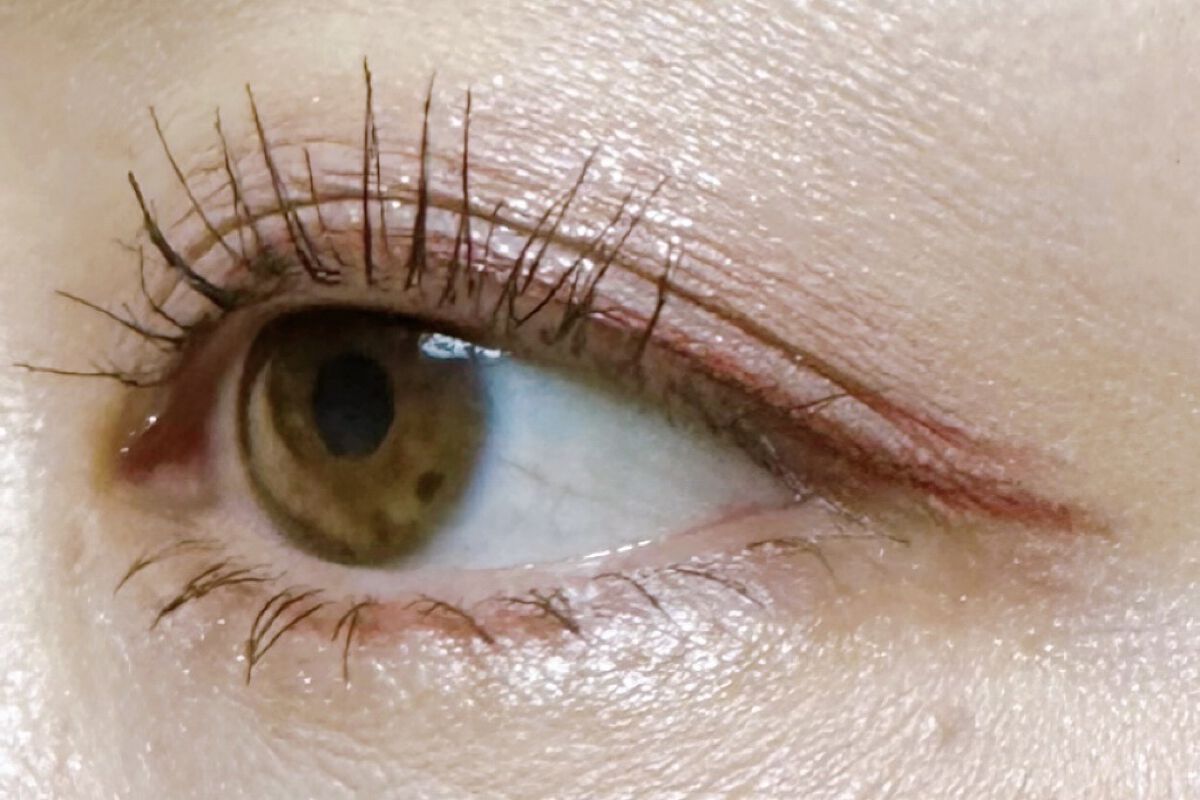 クリーミータッチライナー/キャンメイク/ジェルアイライナーを使ったクチコミ（3枚目）