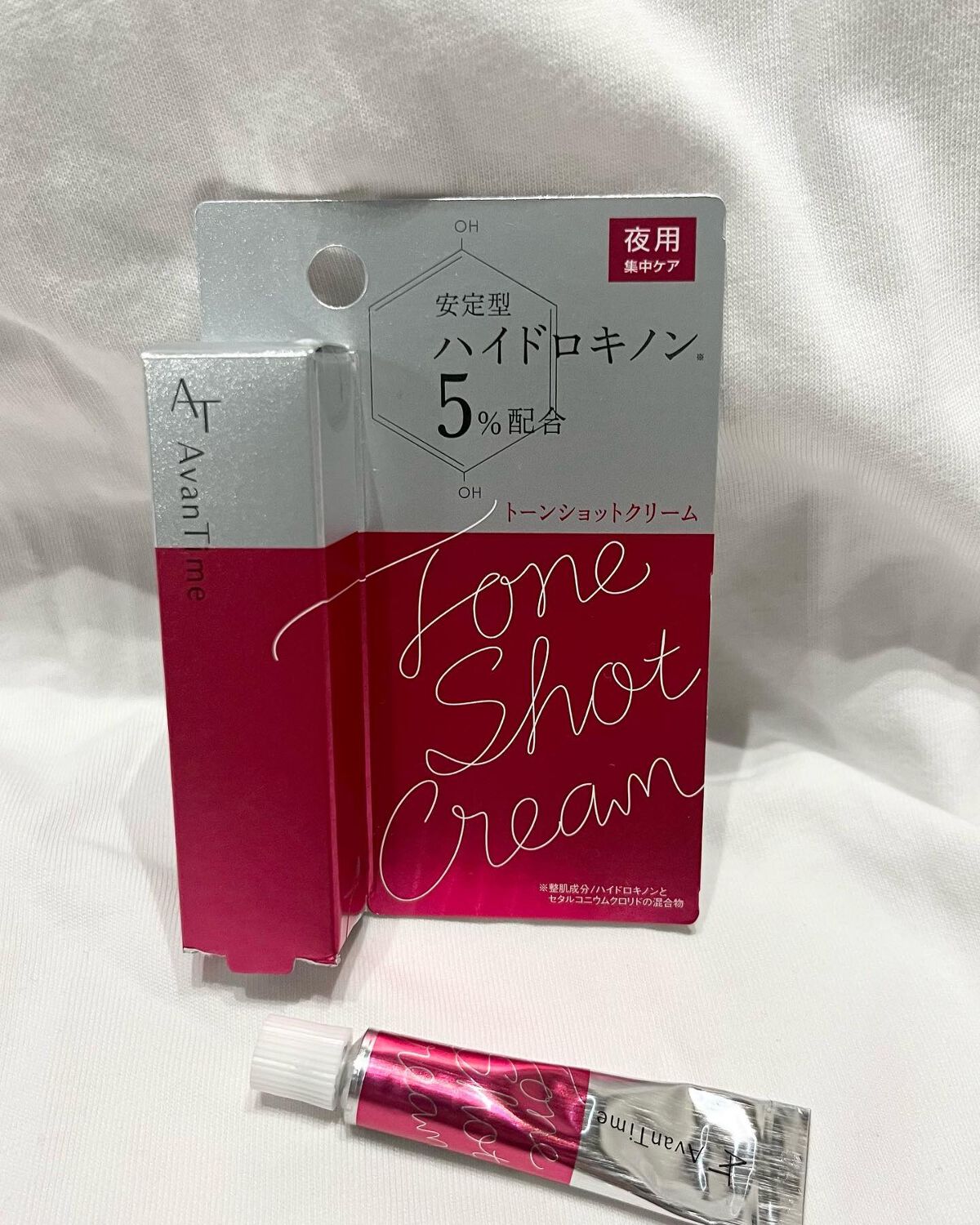 トーンショットクリーム/アバンタイム/フェイスクリームを使ったクチコミ（1枚目）