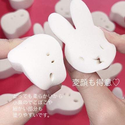 ミッフィーダイカットパフ/ミッフィースタイル/パフ・スポンジを使ったクチコミ(5枚目)