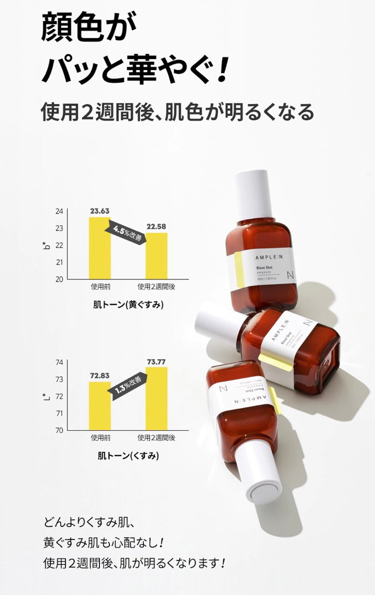 ブレミショット美容液/AMPLE:N/美容液を使ったクチコミ(6枚目)
