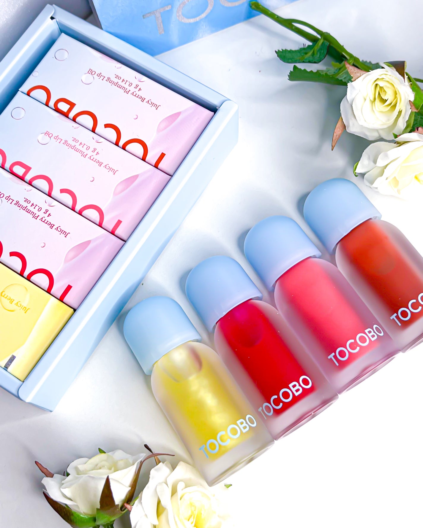 ジューシーベリープランピングリップオイル/TOCOBO/リップグロスを使ったクチコミ(9枚目)