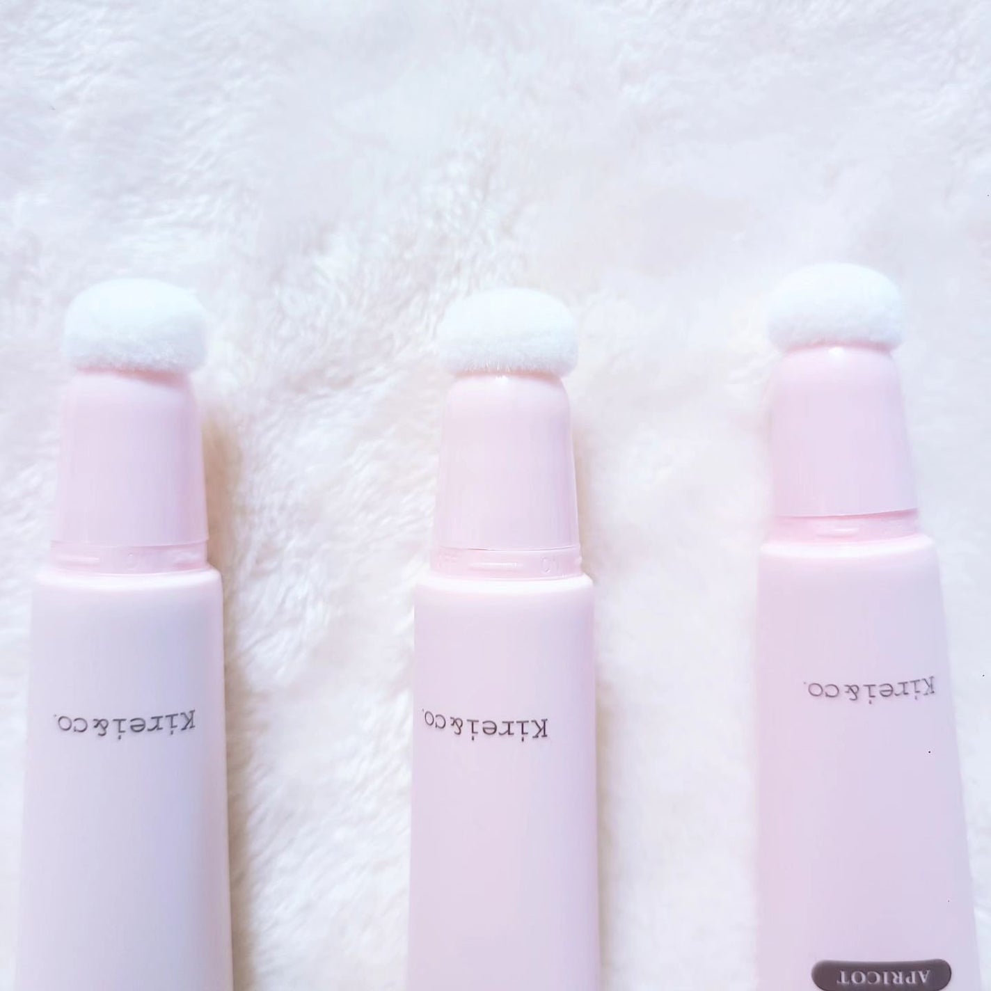 キラキラポムポムチーク/Kirei&co./リキッドチークを使ったクチコミ(4枚目)