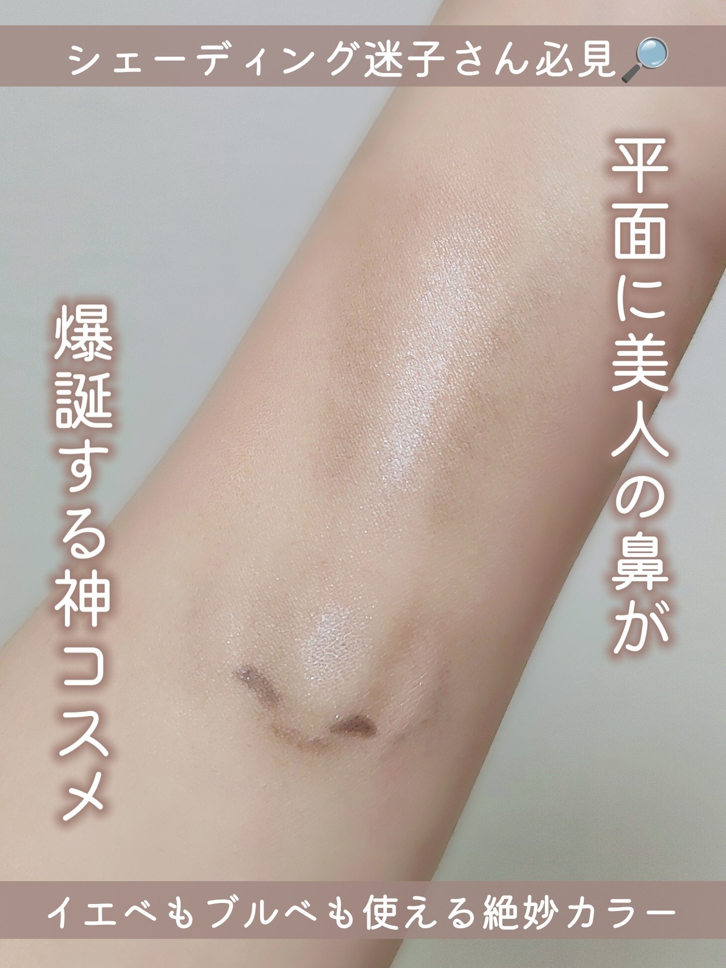 アイムマルチスティック デュアル/i’m meme/シェーディングを使ったクチコミ（1枚目）