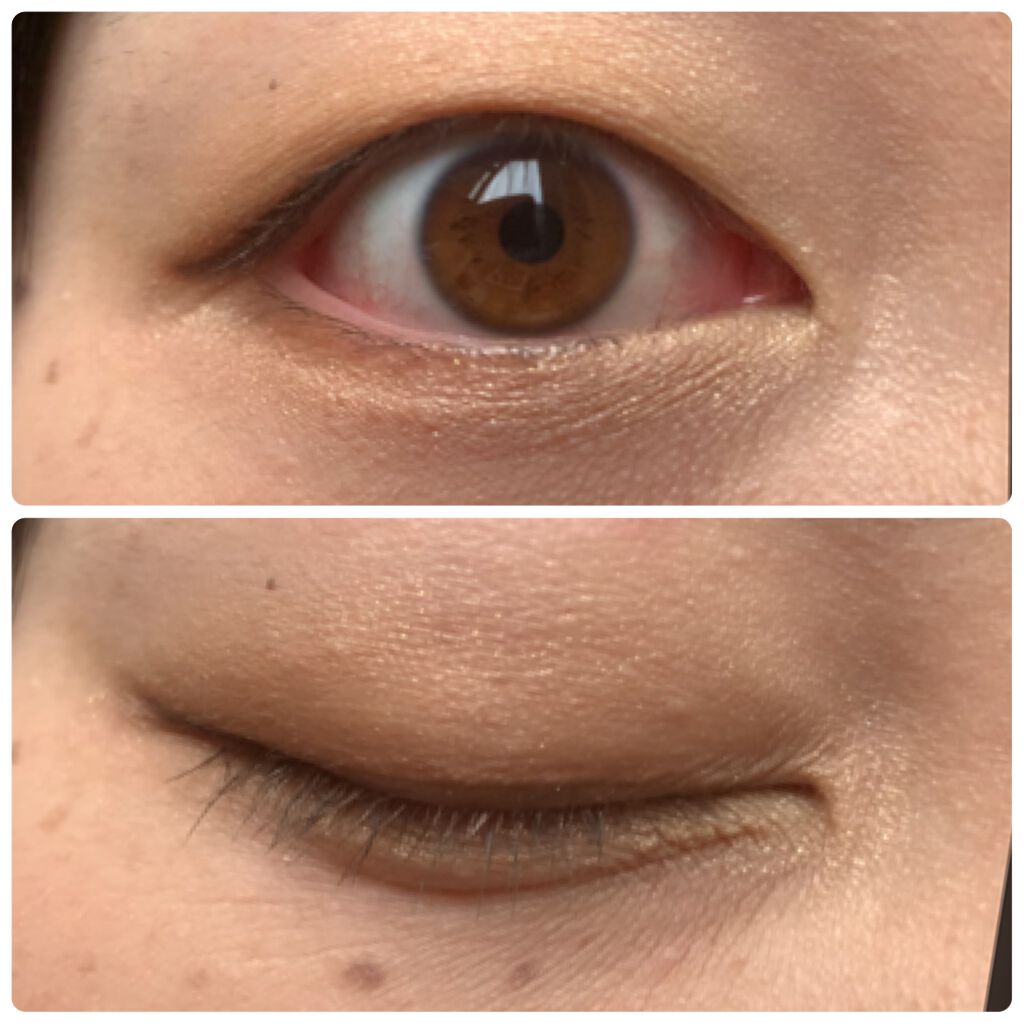 ドーリーフィール アイカラー 02（ハニーキャメル）/フォーチュン/アイシャドウパレットを使ったクチコミ（3枚目）