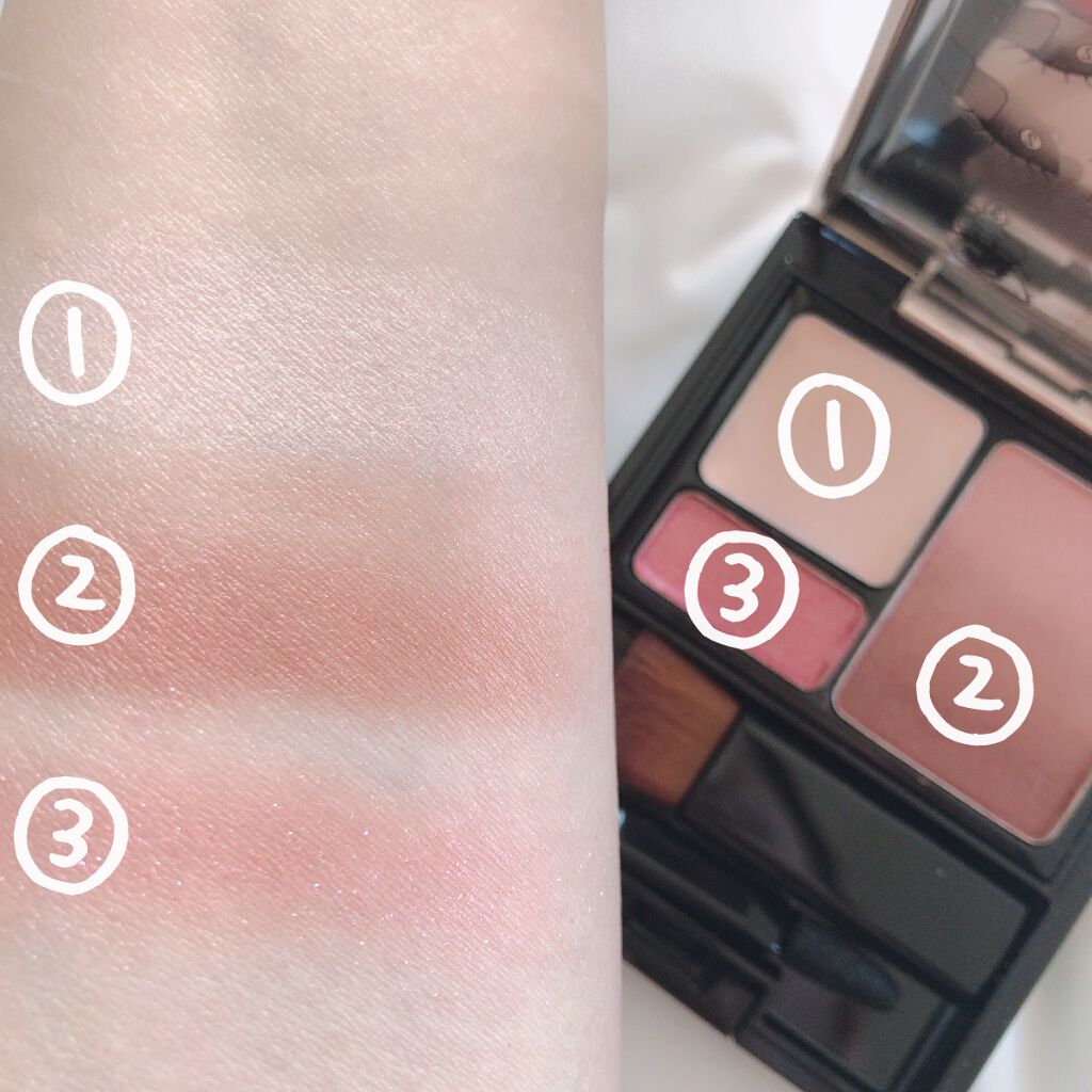 ドラマティックスタイリングアイズS/マキアージュ/アイシャドウパレットを使ったクチコミ(3枚目)