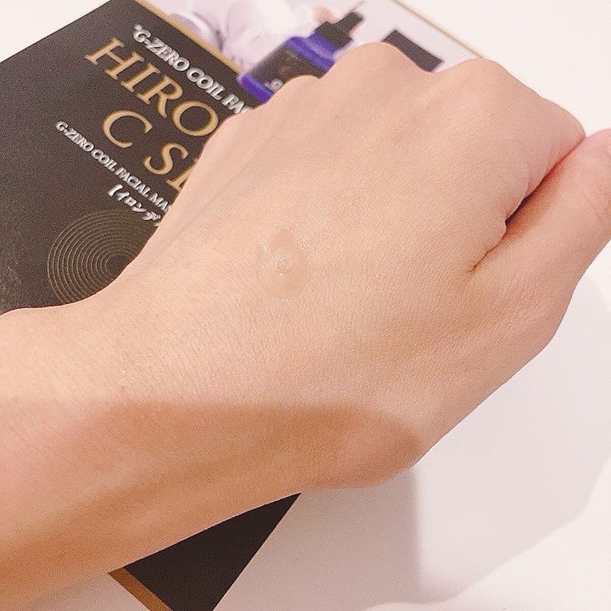 HIRONDELLE C SERUM/原末石鹸/美容液を使ったクチコミ(3枚目)