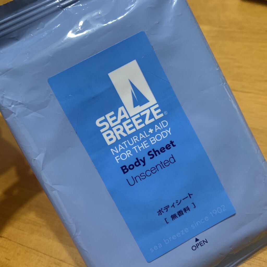ボディシート (無香料)/シーブリーズ/ボディシートを使ったクチコミ(2枚目)