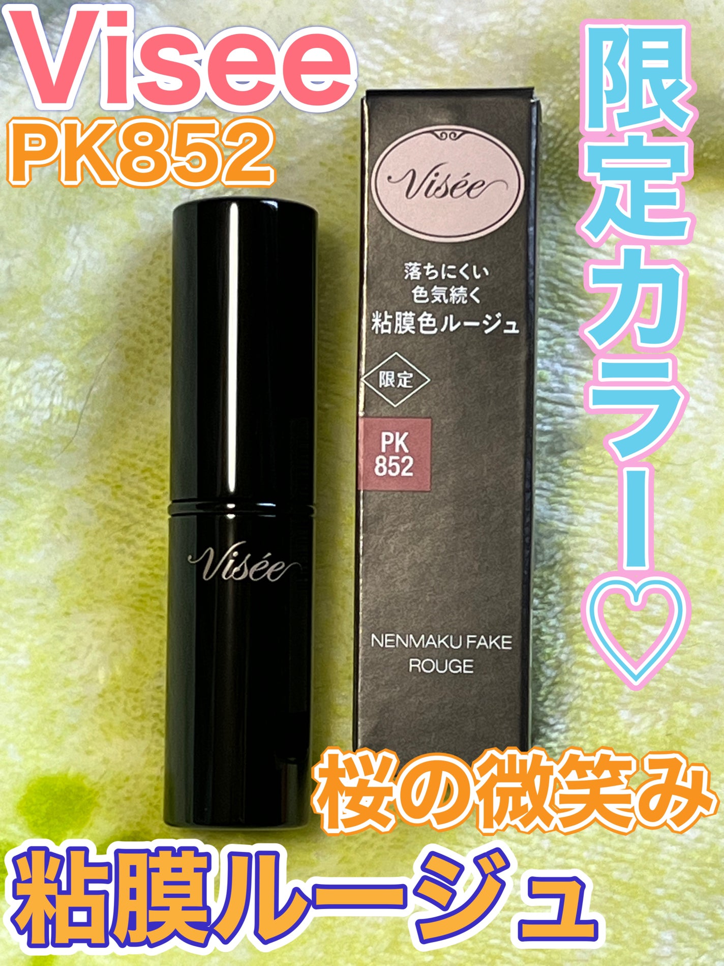 ネンマクフェイク ルージュ/Visée/口紅を使ったクチコミ(1枚目)