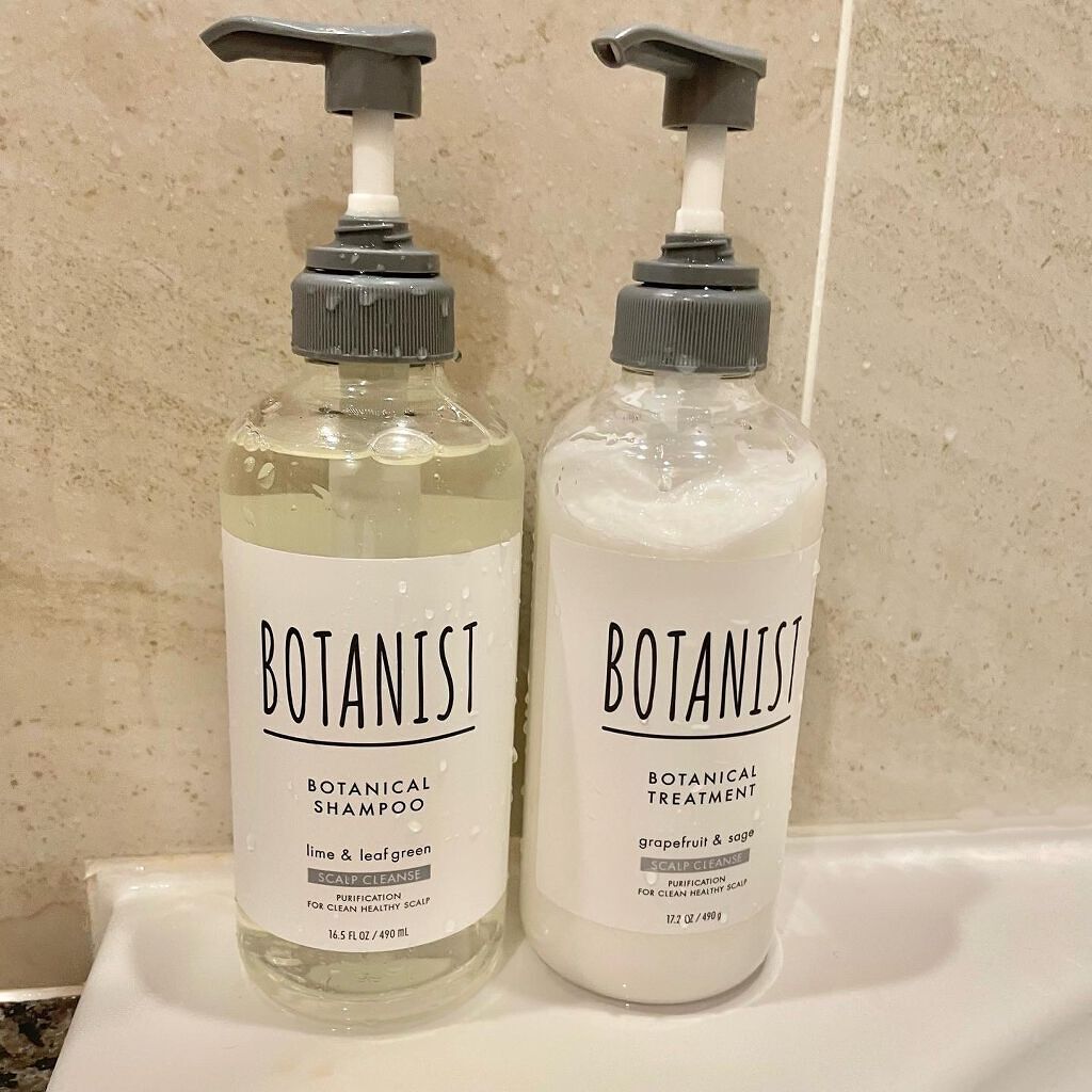 ボタニカルシャンプー/トリートメント(スカルプクレンズ) /BOTANIST/シャンプー・コンディショナーを使ったクチコミ(1枚目)