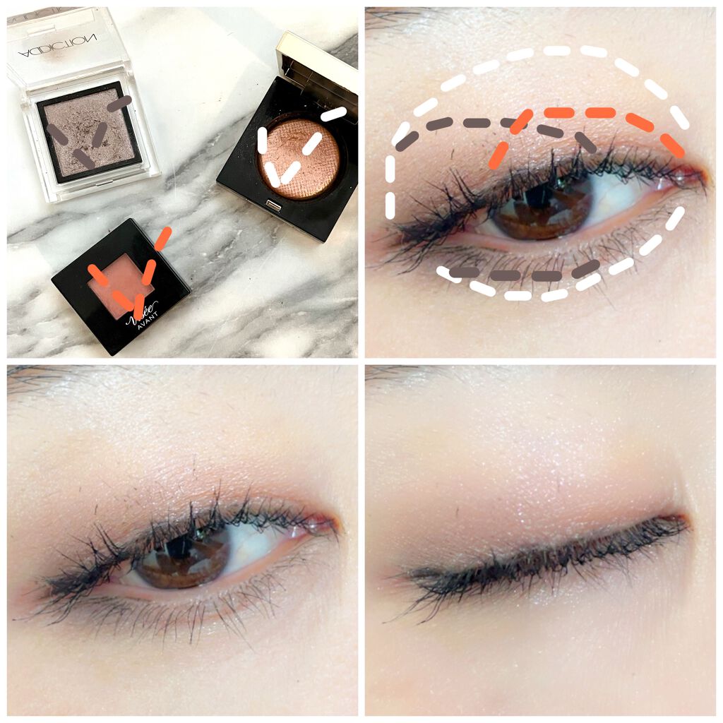 ヴィセ アヴァン シングルアイカラー/Visée/単色アイシャドウを使ったクチコミ（2枚目）