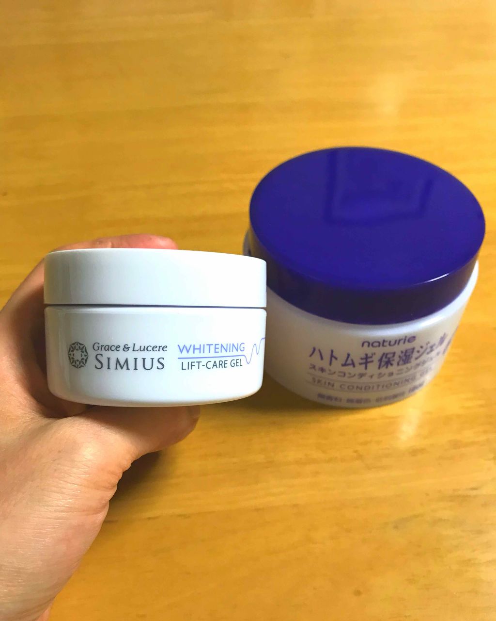 薬用ホワイトニングリフトケアジェル ノーマル/シミウス/オールインワン化粧品を使ったクチコミ(1枚目)